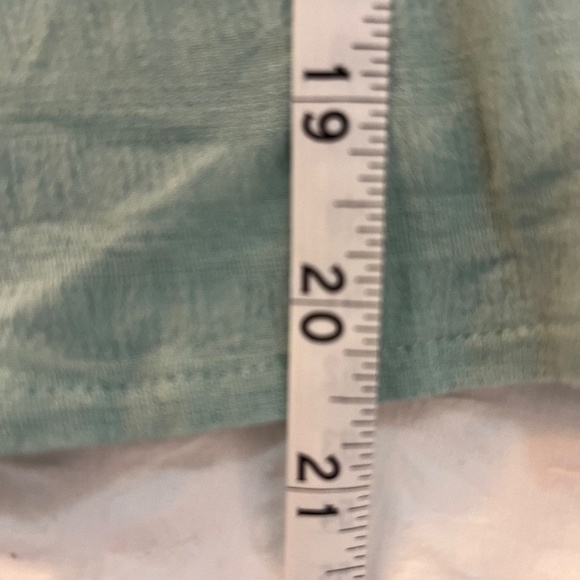 Topshop Mint Green Blouse w/ Pocket Detail, Button-Down Shirt, Size 8 - Picture 10 of 11